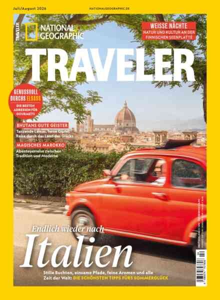 National Geographic Traveler Germany – Juli-August 2026 Cover