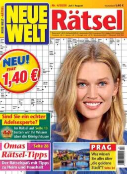 Neue Welt Ratsel – Juli-August 2026