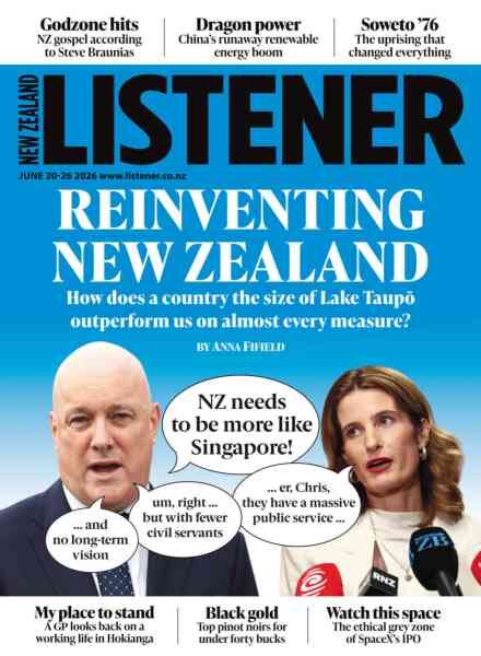 New Zealand Listener – 14 June 2026 Cover