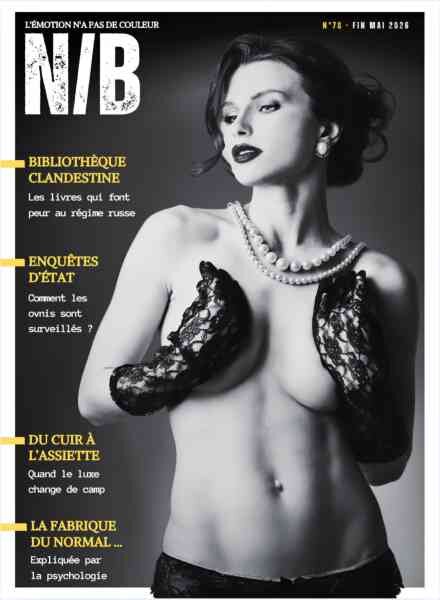 Noir et Blanc – Fin Mai 2026 Cover