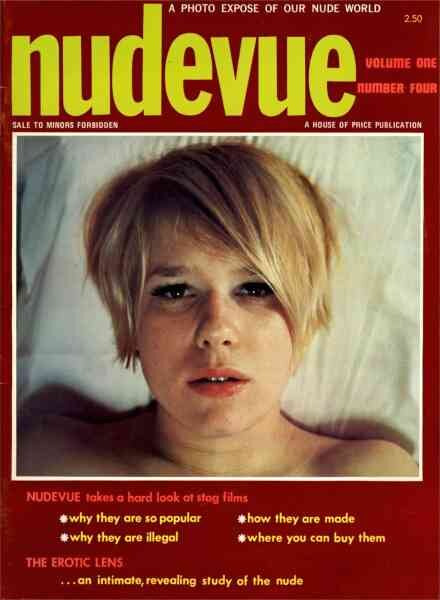 Nudevue – Volume One Number Four 1960 Cover