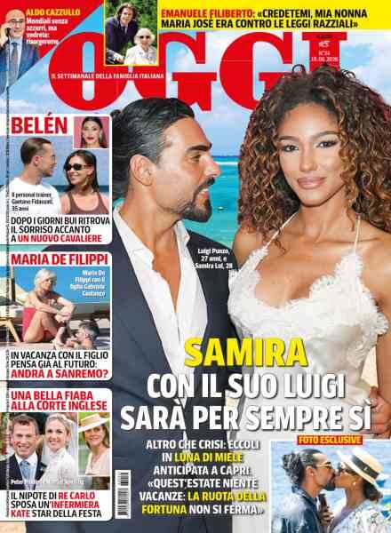 Oggi – 18 Giugno 2026 Cover