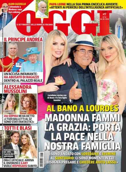 Oggi – 4 Giugno 2026 Cover