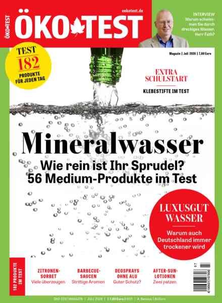 Okotest Magazin – Juli 2026 Cover