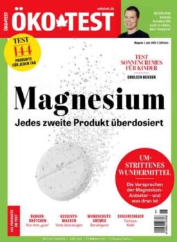 okotest Magazin – Juni 2026