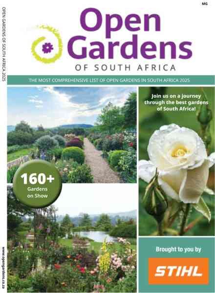 Open Gardens of South Africa – 2025 Cover