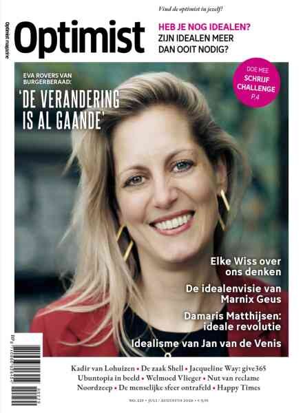 Optimist Magazine – Juli-Augustus 2026 Cover