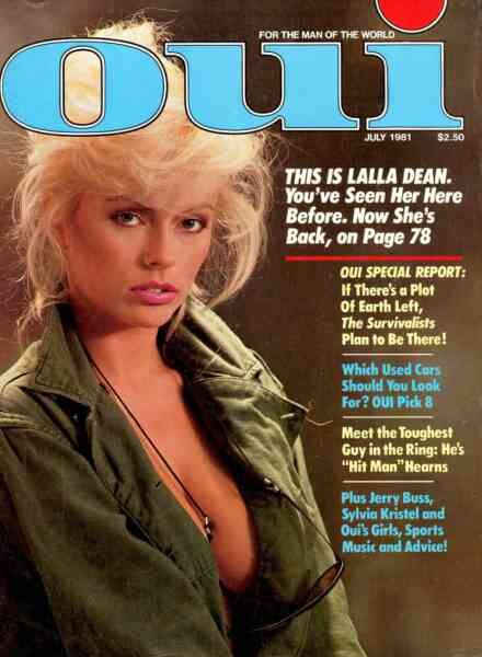 Oui – July 1981 Cover