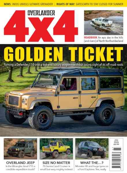 Overlander 4×4 – July 2026 Cover