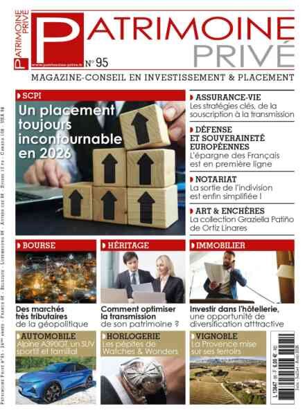Patrimoine Prive – Juin-Aout 2026 Cover