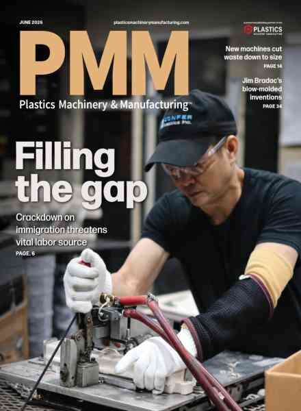 Plastics Machinery & Manufacturing – June 2026 Cover