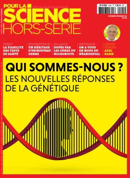 Pour la Science – Hors-Serie N 105 – Novembre-Decembre 2019 Cover