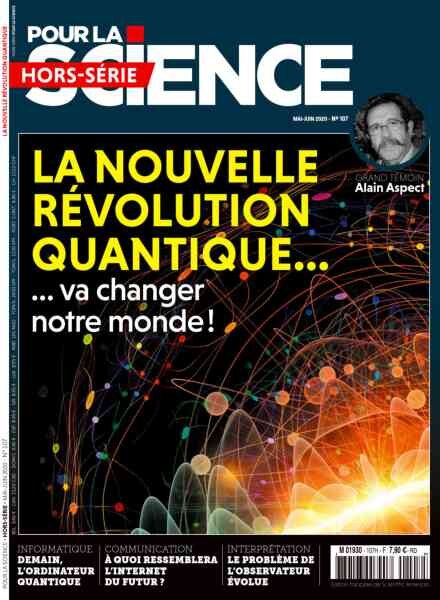 Pour la Science – Hors-Serie N 107 – Mai-Juin 2020 Cover