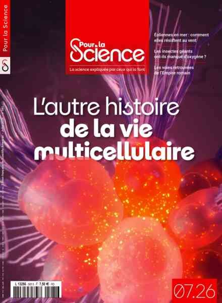 Pour la Science – Juillet 2026 Cover
