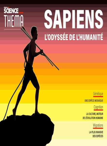 Pour la Science Thema – Sapiens – Octobre 2020 Cover