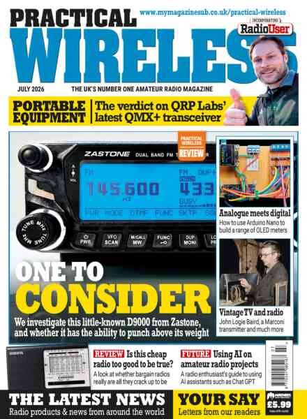 Practical Wireless – July 2026 Cover