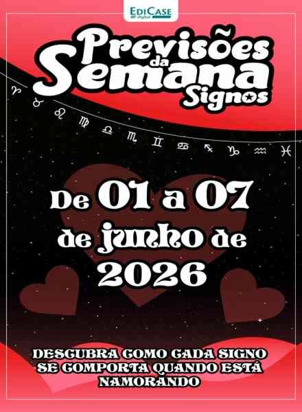 Previsoes da Semana – 1 Junho 2026 Cover