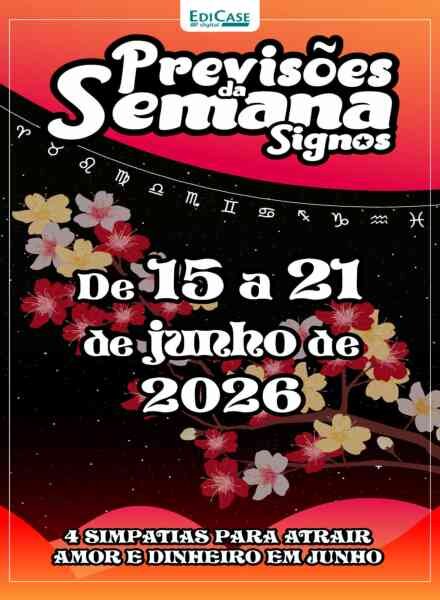 Previsoes da Semana – 15 Junho 2026 Cover