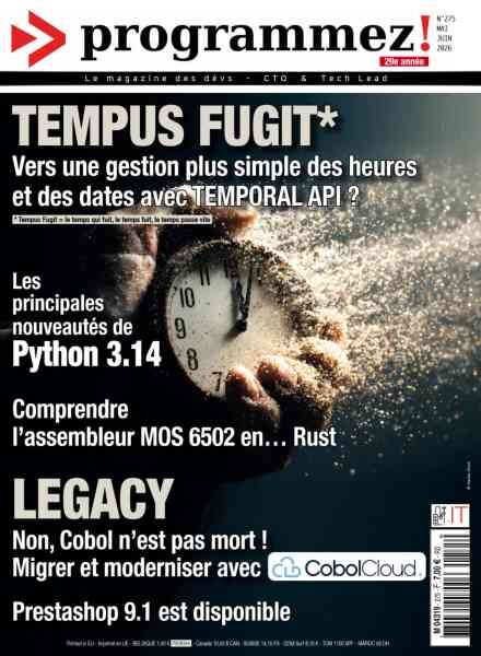 Programmez! – Mai-Juin 2026 Cover