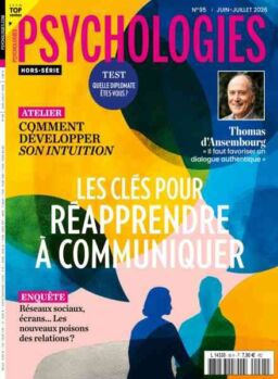 Psychologies – Hors-Serie N 95 – Juin-Juillet 2026