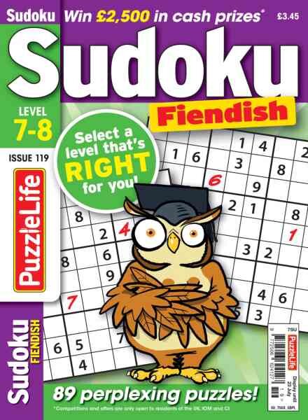 PuzzleLife Sudoku Extreme – July 2026 Cover