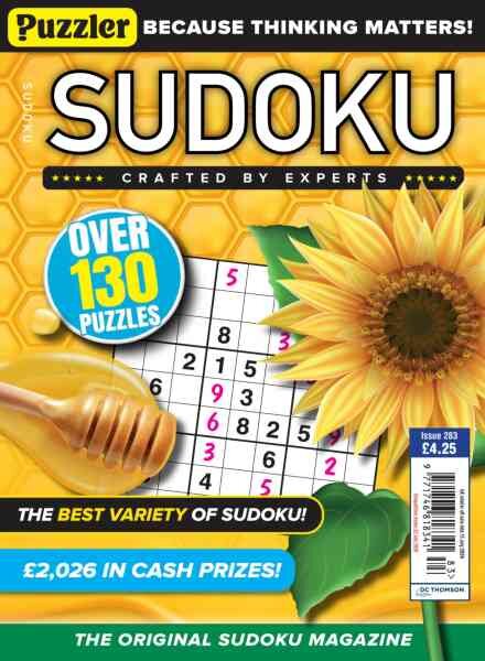 Puzzler Sudoku – Issue 283 2026 Cover