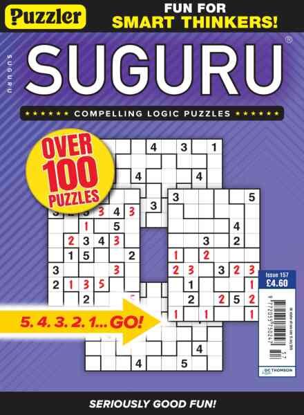 Puzzler Suguru – Issue 157 2026 Cover