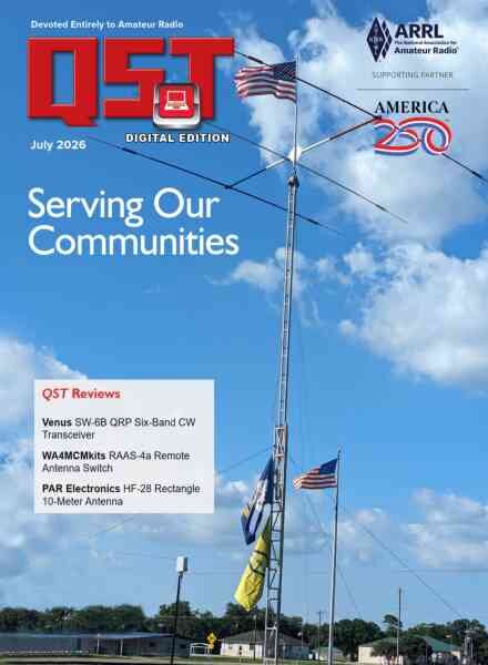 QST Magazine – July 2026 Cover