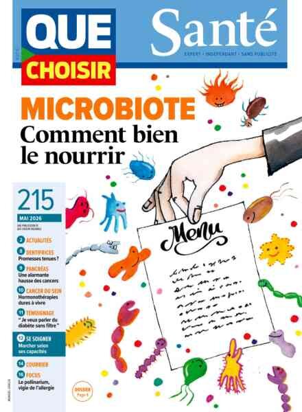 Que Choisir Sante – Mai 2026 Cover