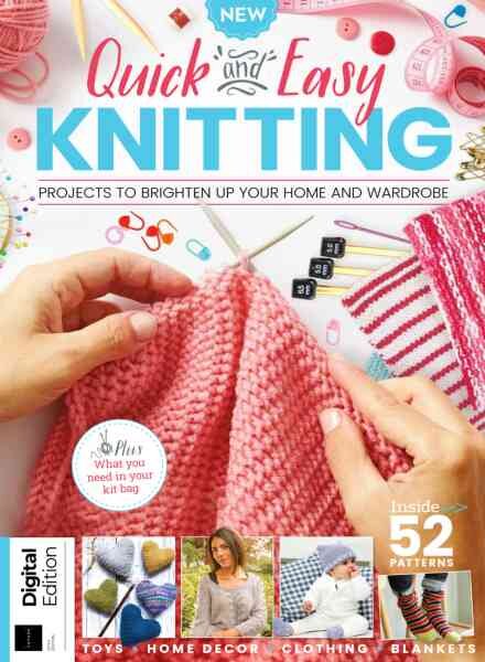 Quick & Easy Knitting – 5th Edition – April 2026 Cover