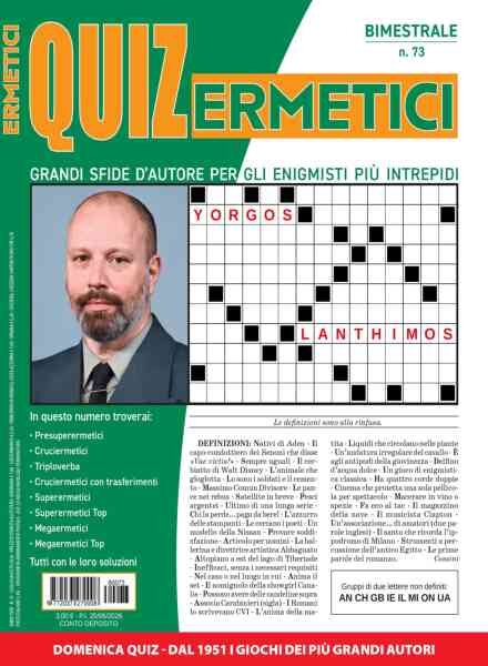 Quiz Ermetici – Luglio-Agosto 2026 Cover