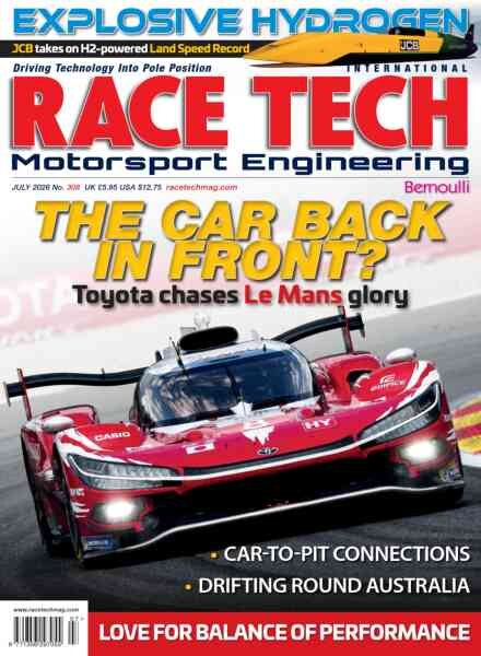 Race Tech – July 2026 Cover