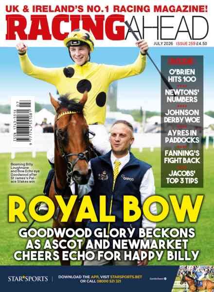 Racing Ahead – July 2026 Cover