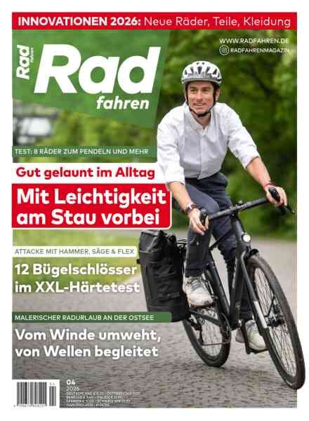 Radfahren – Ausgabe 4 2026 Cover