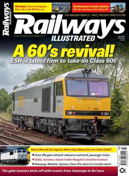 Railways Illustrated – July 2026 Cover
