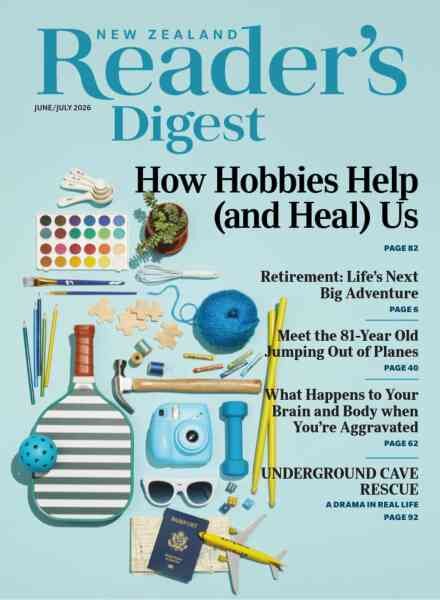 Reader’s Digest New Zealand – June-July 2026 Cover