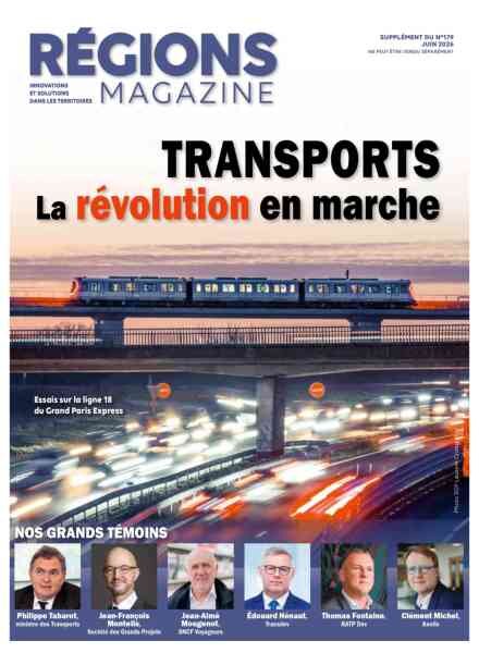 Regions Magazine Supplement Regional – Juin 2026 Cover