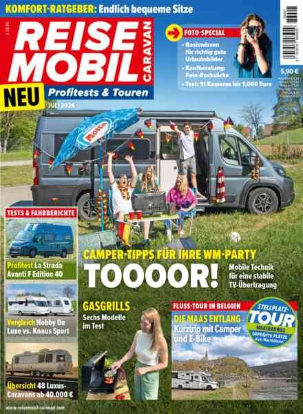 Reisemobil Caravan – Juli 2026 Cover