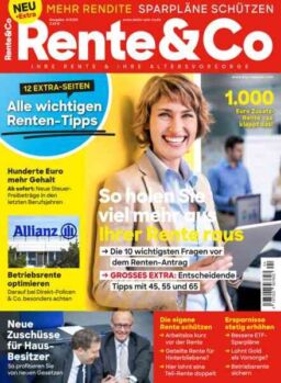 Rente & Co – Ausgabe 4 2026