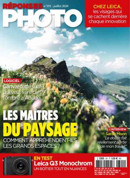 Reponses Photo – Juillet 2026 Cover