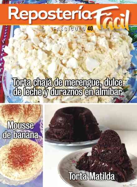 Reposteria facil – Junio 2026 Cover