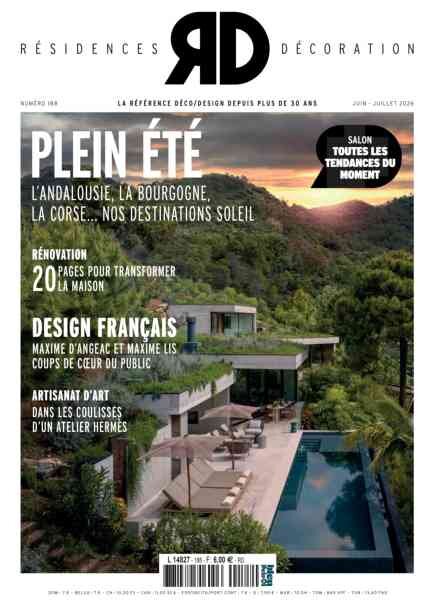 Residences Decoration – Juin-Juillet 2026 Cover