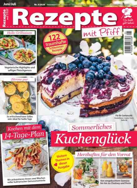 Rezepte mit Pfiff – Juni-Juli 2026 Cover