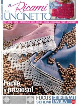 Ricami all’Uncinetto – Aprile-Maggio 2022