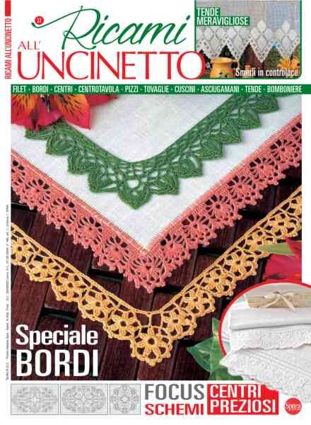 Ricami all’Uncinetto – Dicembre 2021 – Gennaio 2022 Cover