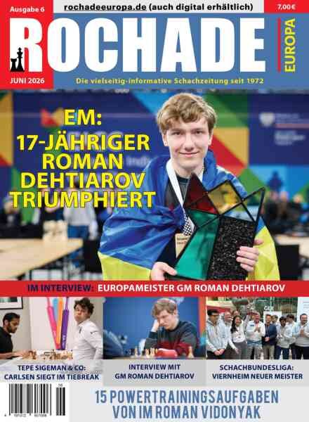 Rochade Europa – Juni 2026 Cover