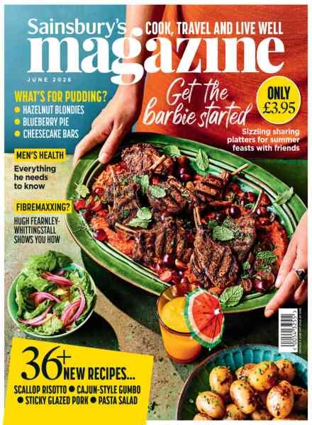 Sainsbury’s Magazine – June 2026 Cover