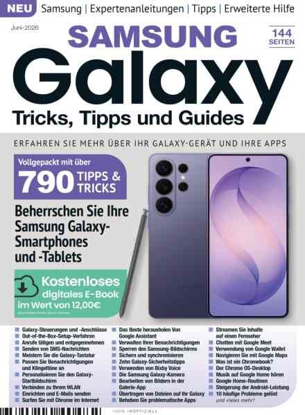 Samsung Galaxy Tricks Tipps und Guides – Juni 2026 Cover