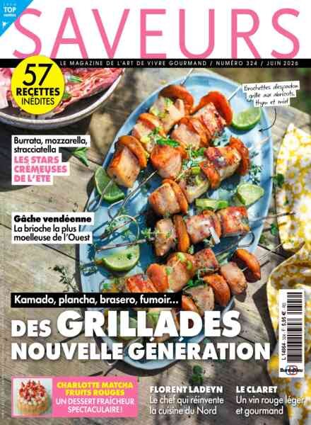 Saveurs France – Juin 2026 Cover