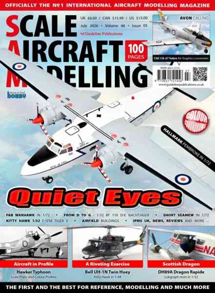 Scale Aircraft Modelling – July 2026 Cover